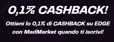 Clicca qui per avere diritto al CASHBACK