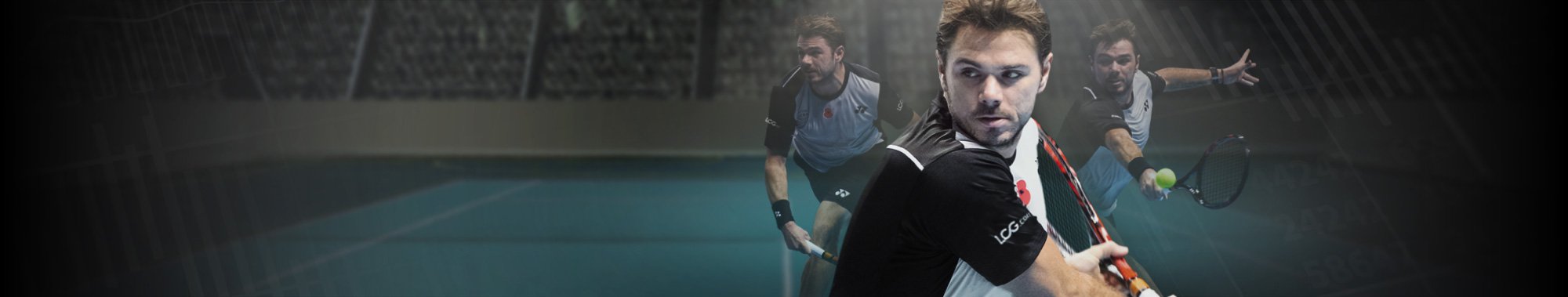 Un giocatore di tennis